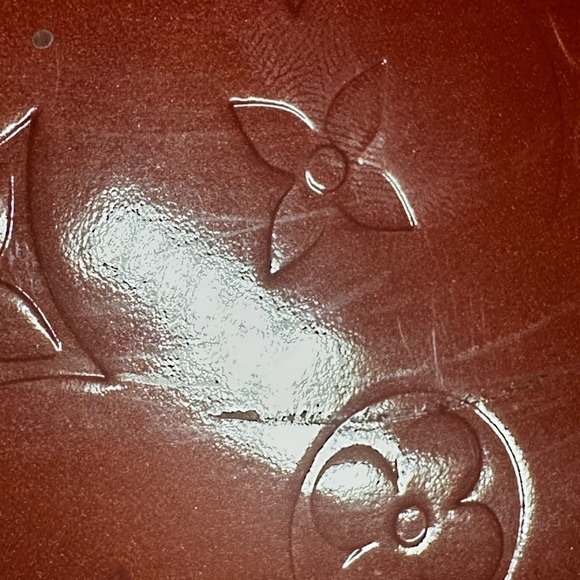 Vintage Louis Vuitton Vernis Red Houston Tote - Picture 13 of 16